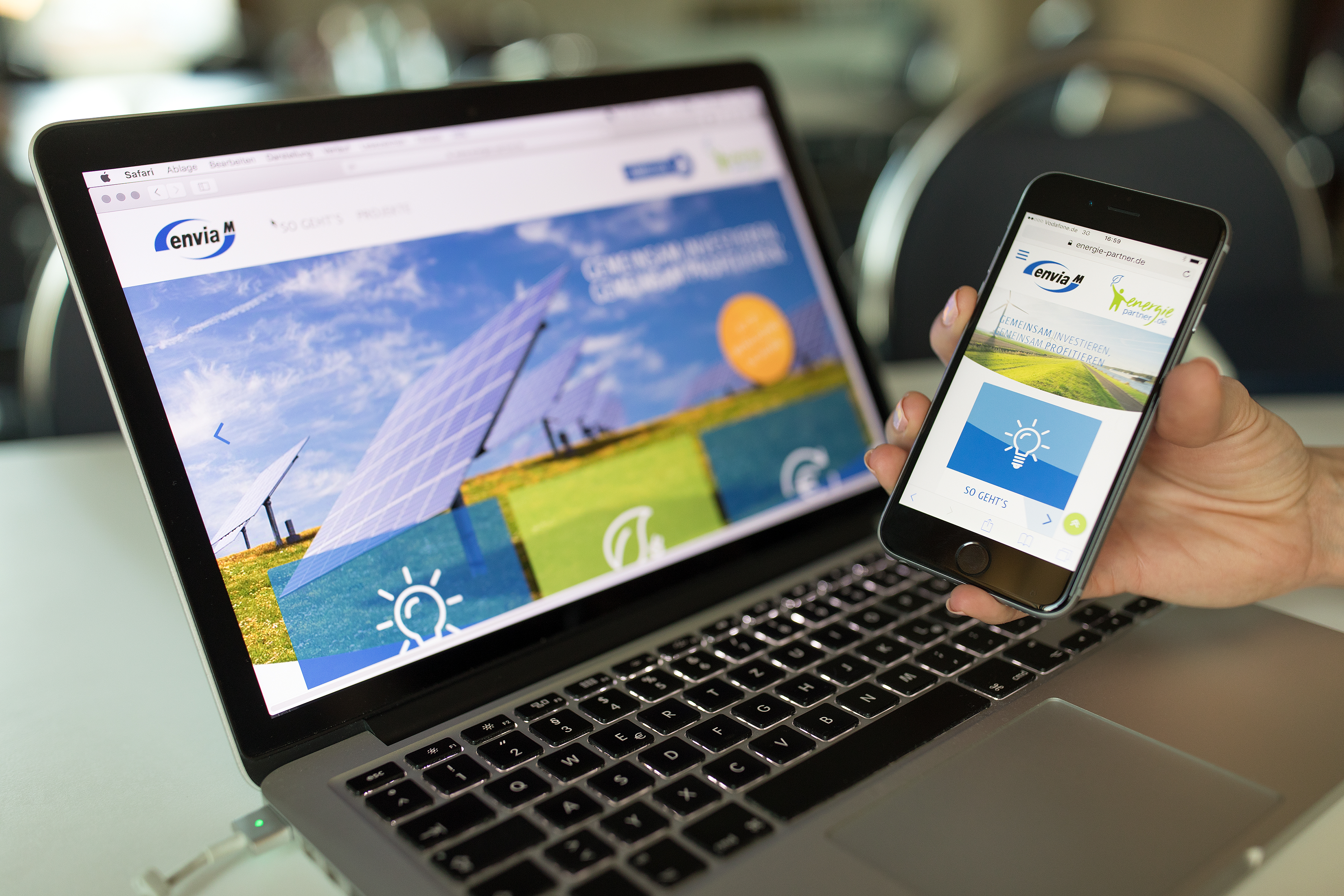 Bürgerbeteiligung an Energiewende-Projekten über www.energie-partner.de