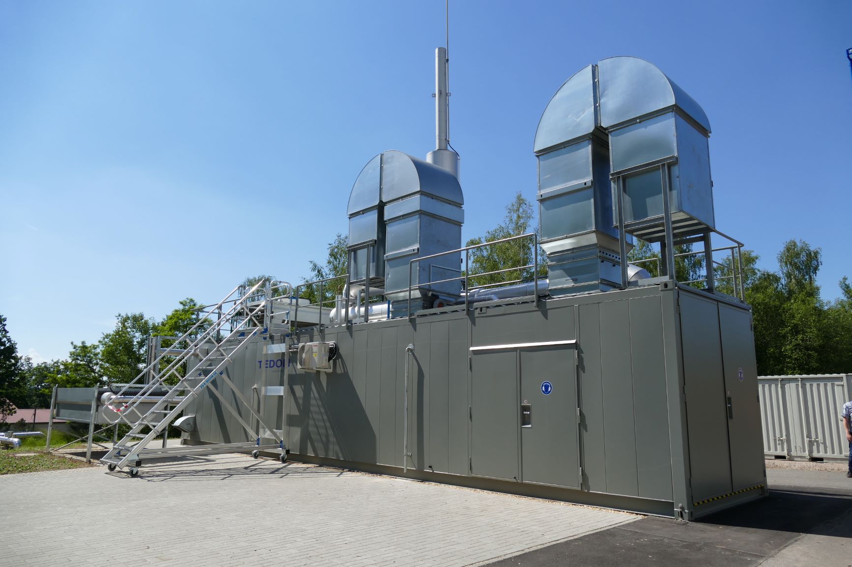 Außenaufnahme BHKW Zwickau