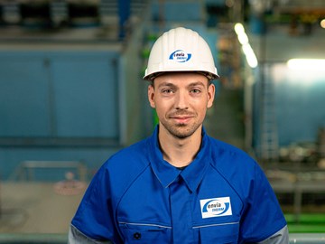 Mitarbeiter im Kraftwerk Mitarbeiter im Kraftwerk