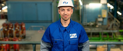 Mitarbeiter im Kraftwerk Mitarbeiter im Kraftwerk