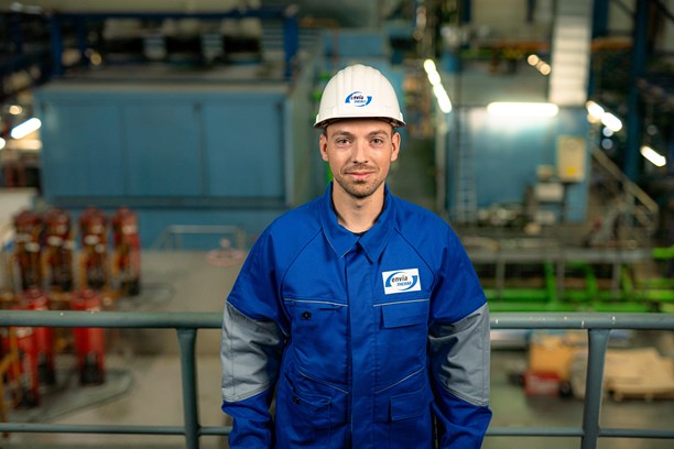 Mitarbeiter im Kraftwerk Mitarbeiter im Kraftwerk