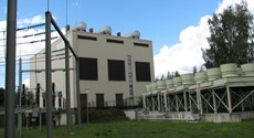 Außenaufnahme Spitzenlastkraftwerk Sermuth Außenaufnahme Spitzenlastkraftwerk Sermuth
