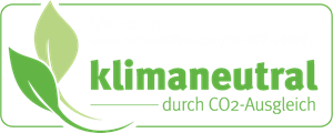 Siegel über Kompensation von CO2 für die Internetseite www.enviaM-gruppe.de